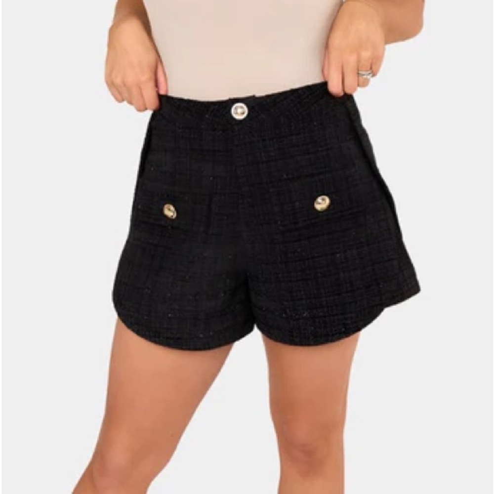 Buddy Love tweed shorts
